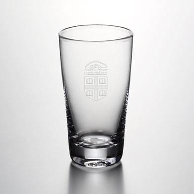 Brown Pint Glass by Simon Pearce
