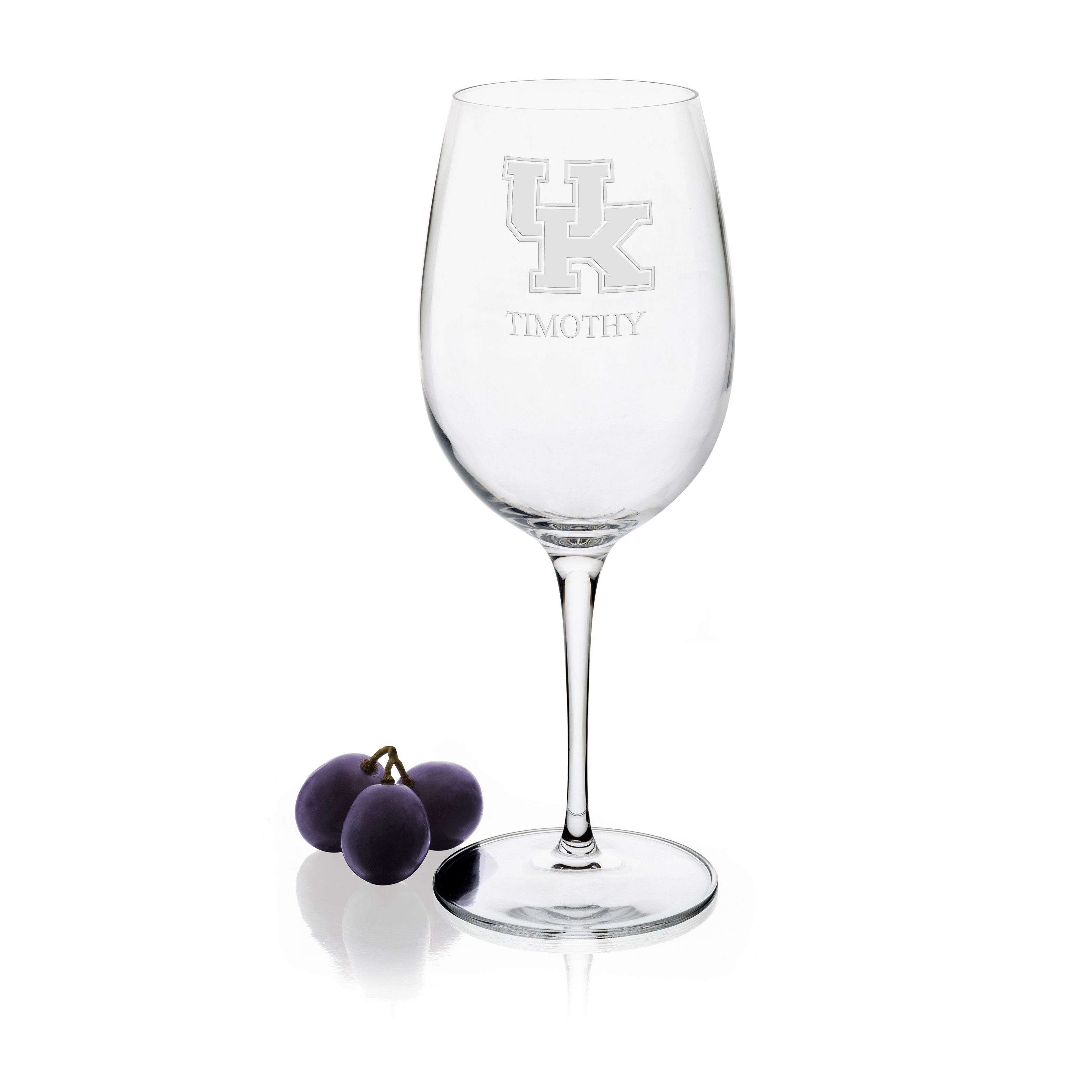 University of Kentucky Red Wine Glasses - Set of 4