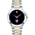 Holy Cross Men's Movado Collection Two-Tone Watch with Black Dial - Image 2
