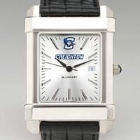 Creighton Men's Collegiate Watch with Leather Strap