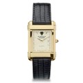 West Point Men's Gold Quad with Leather Strap - Image 2
