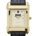 Indiana Men's Gold Quad with Leather Strap - Image 1