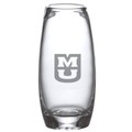 University of Missouri Glass Addison Vase by Simon Pearce - Image 1