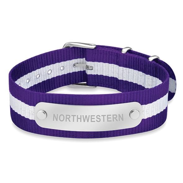 Northwestern University NATO ID Bracelet - Image 1
