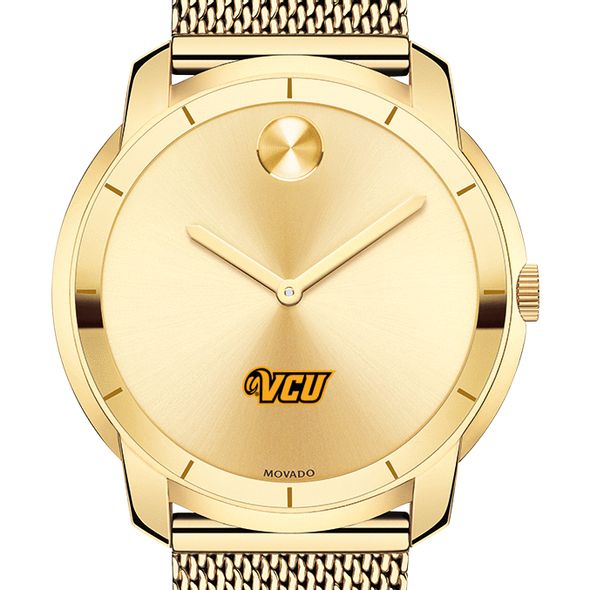 Virginia Commonwealth University Men's Movado Gold Bold 44