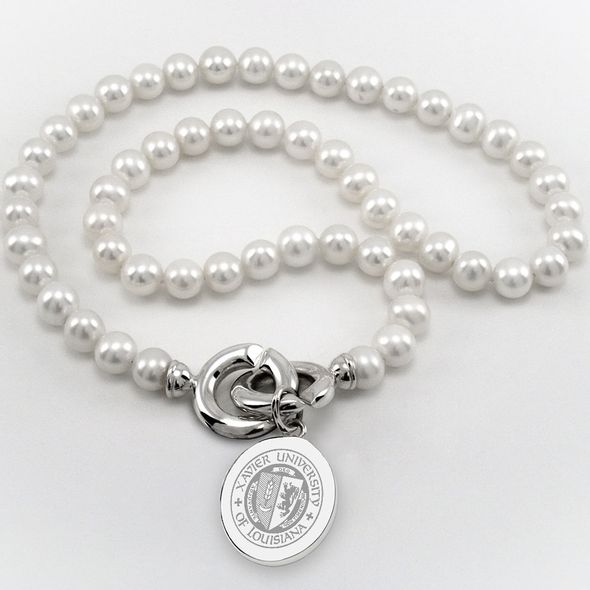 XULA Pearl Necklace with Sterling Silver Charm - Image 1