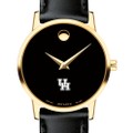 Houston Women's Movado Gold Museum Classic Leather - Image 1