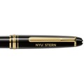 NYU Stern Montblanc Meisterstück Classique Ballpoint Pen in Gold - Image 2