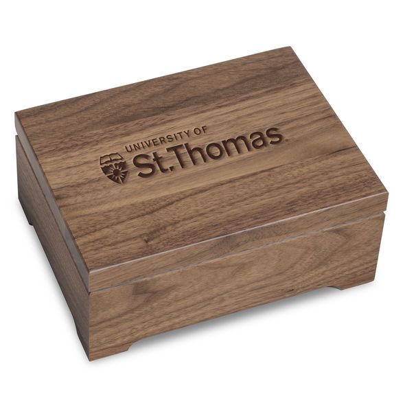 St. Thomas Solid Walnut Desk Box - Image 1