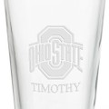 Ohio State University 16 oz Pint Glass - Image 3