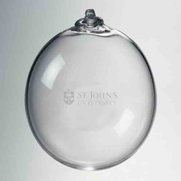 St. John's Glass Ornament by Simon Pearce