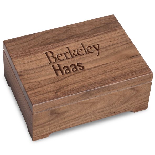 Berkeley Haas Solid Walnut Desk Box - Image 1