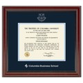 Columbia Business Diploma Frame, the Fidelitas - Image 1