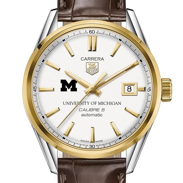 Michigan Men's TAG Heuer Two-Tone Carrera with Strap