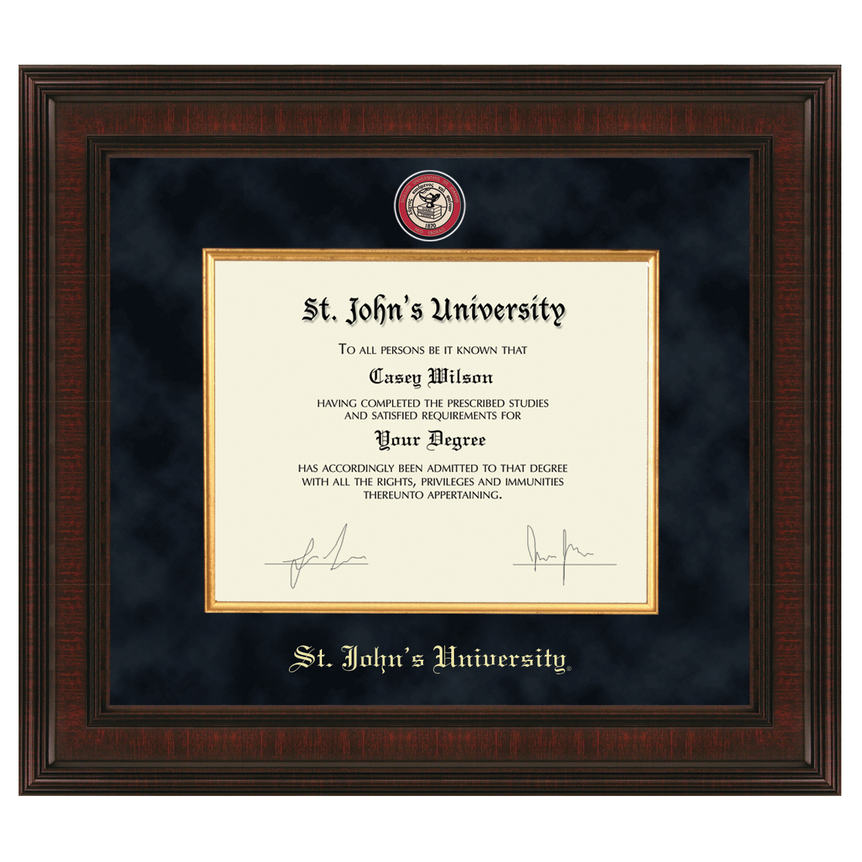 St. John's Excelsior Frame