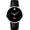 Rutgers Men's Movado Museum with Leather Strap - Image 2