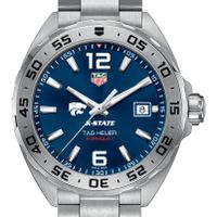 Kansas State Men's TAG Heuer Formula 1 with Blue Dial