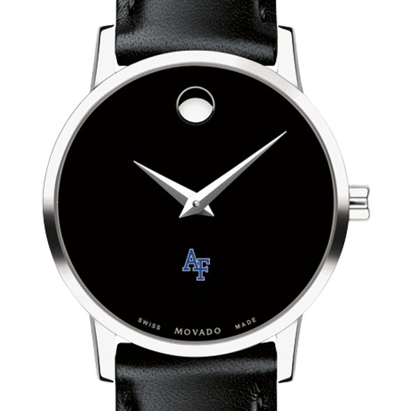 USAFA Women's Movado Museum with Leather Strap - Image 1