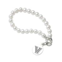 Villanova Pearl Bracelet with Sterling Charm
