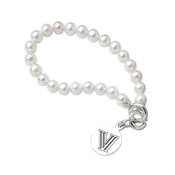 Villanova Pearl Bracelet with Sterling Charm - Image 1