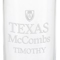 Texas McCombs Iced Beverage Glasses - Set of 4 - Image 3
