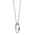 DePaul Monica Rich Kosann Poesy Ring Necklace in Silver - Image 1