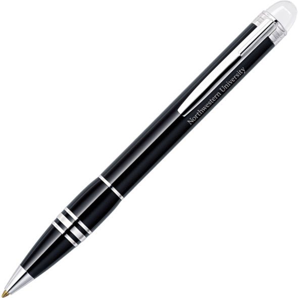 Northwestern University Montblanc StarWalker Ballpoint Pen in Platinum