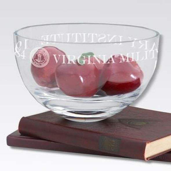 VMI 10" Glass Celebration Bowl - Image 1