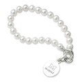 Marist Pearl Bracelet with Sterling Silver Charm - Image 1