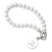 Marist Pearl Bracelet with Sterling Silver Charm