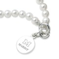 Marist Pearl Bracelet with Sterling Silver Charm - Image 2
