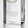 Columbia Business Tall Glass Desk Clock by Simon Pearce - Image 2