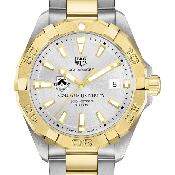 Columbia University Men's TAG Heuer Two-Tone Aquaracer