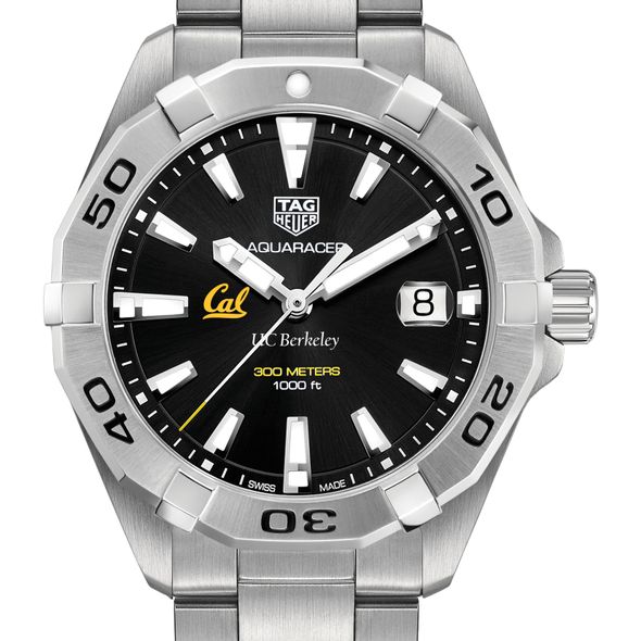 Berkeley Men's TAG Heuer Steel Aquaracer with Black Dial