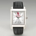 Oklahoma Men's Collegiate Watch with Leather Strap - Image 2