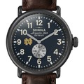 Notre Dame Shinola Watch, The Runwell 47mm Midnight Blue Dial - Image 1