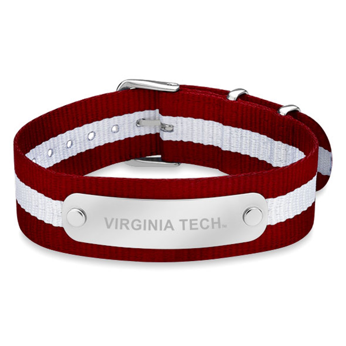 Virginia Tech NATO ID Bracelet at M.LaHart & Co.