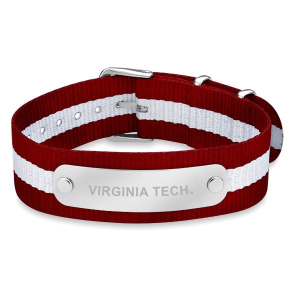 Virginia Tech NATO ID Bracelet - Image 1