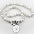 Columbia Pearl Necklace with Sterling Silver Charm - Image 1