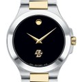 Boston College Men's Movado Collection Two-Tone Watch with Black Dial - Image 1
