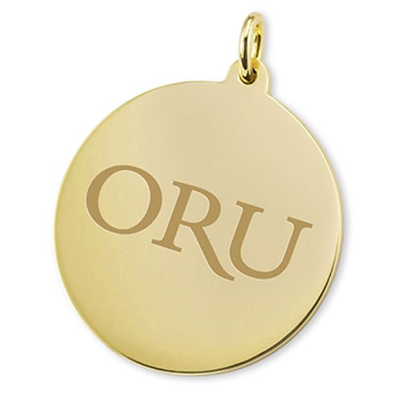 Oral Roberts 14K Gold Charm - Image 1