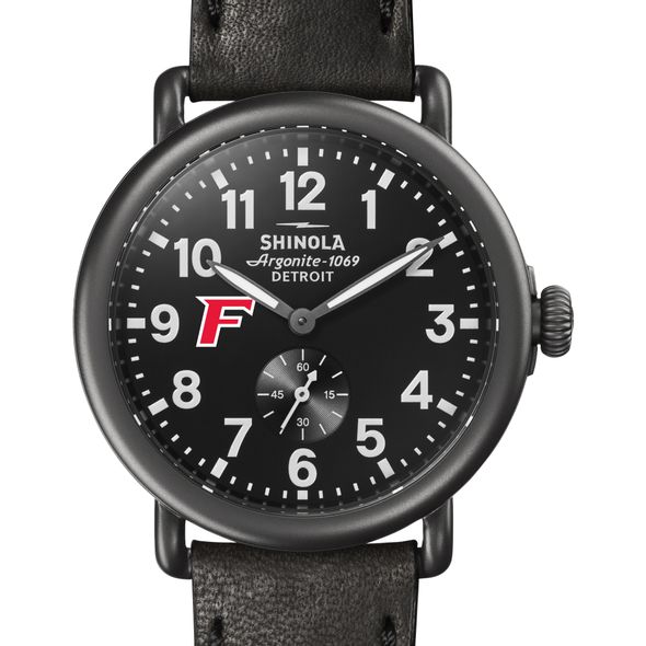 Fairfield Shinola Watch, The Runwell 41mm Black Dial - Image 1