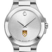 Lehigh Men's Movado Collection Stainless Steel Watch with Silver Dial