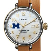 Michigan Shinola Watch, The Birdy 38mm MOP Dial