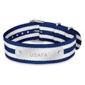 US Air Force Academy NATO ID Bracelet - Image 1
