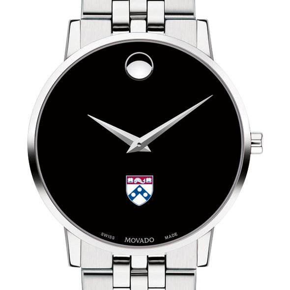 University of Pennsylvania Men's Movado Museum with Bracelet