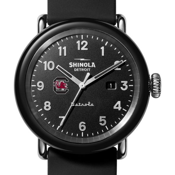University of South Carolina Shinola Watch, The Detrola 43mm Black Dial at M.LaHart & Co. - Image 1
