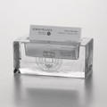 Boston College Glass Business Cardholder by Simon Pearce - Image 1
