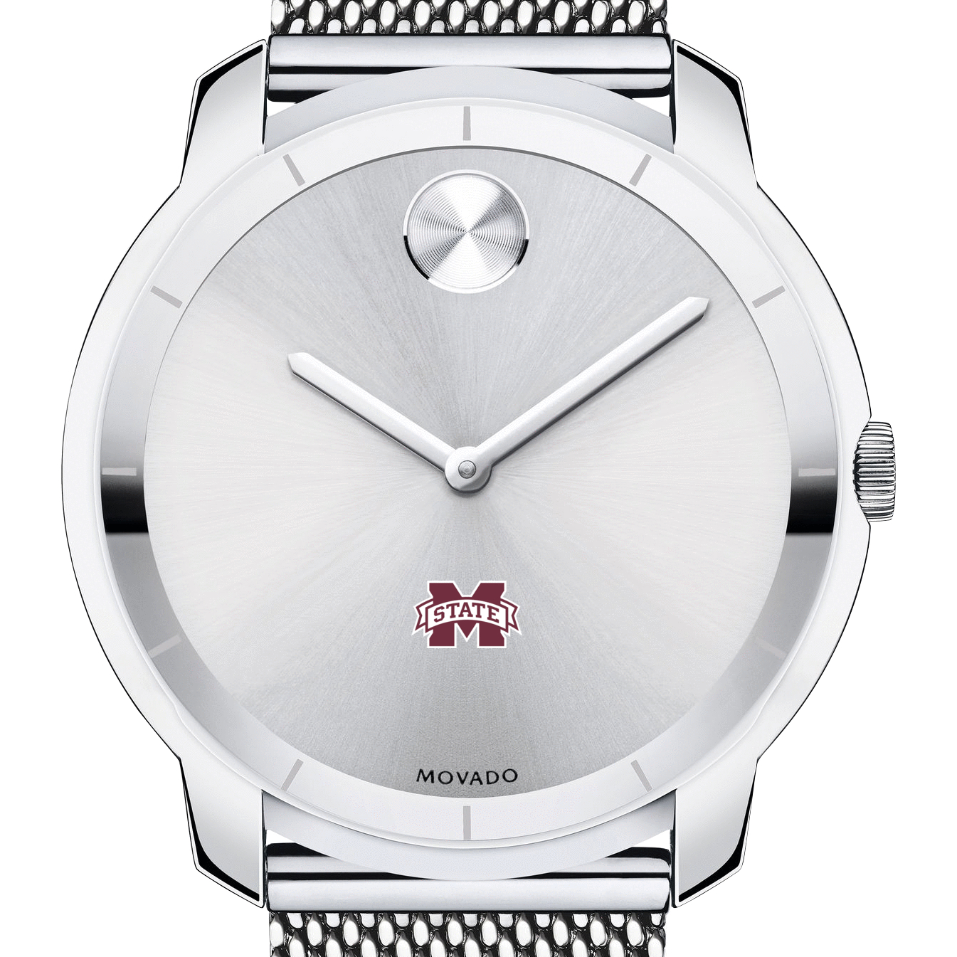 Mississippi State Men's Movado Stainless Bold 44