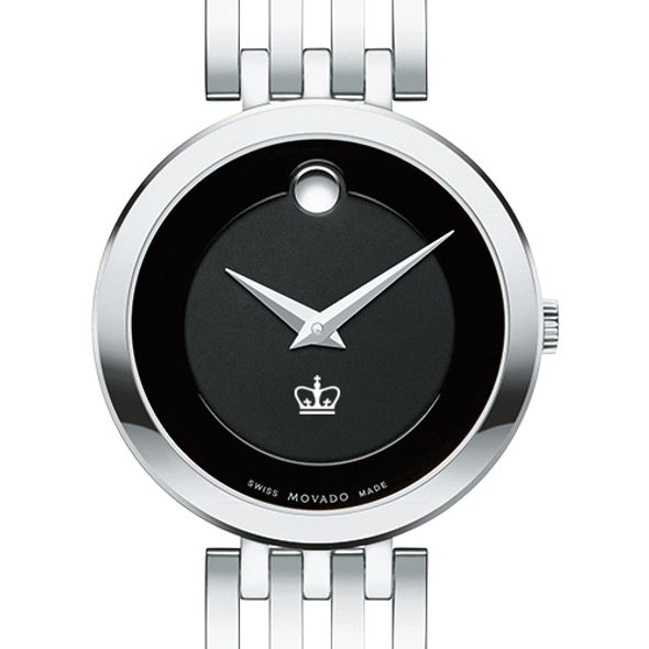 Columbia University Women's Movado Esparanza Stainless Steel Museum with Bracelet